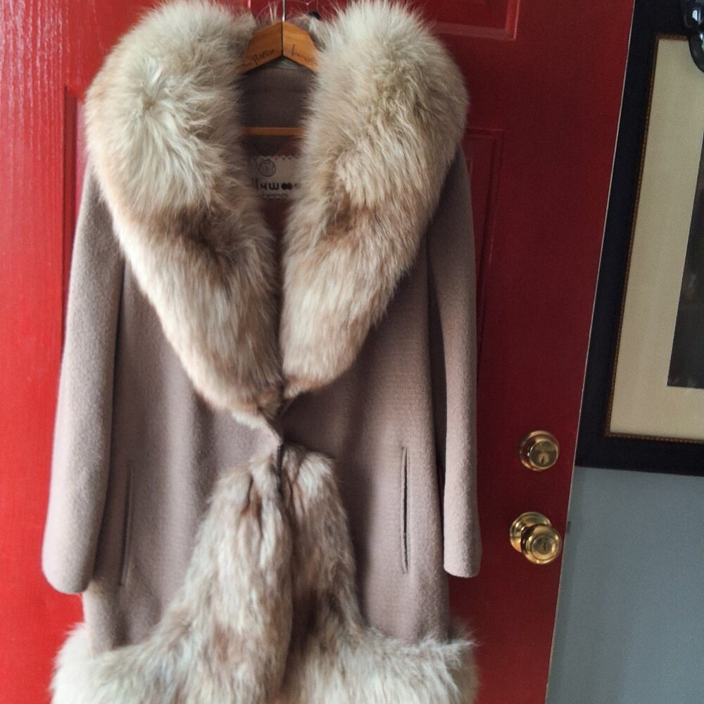 Vintage, Ultra Feminine, Shapley Car Coat
